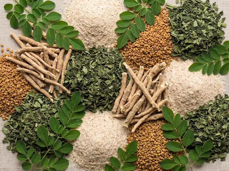 Dried herbs and medicinal botanicals